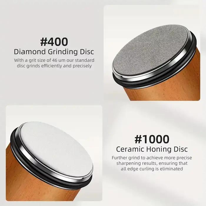 Kit d'affûtage de couteaux à roulettes