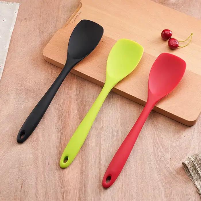 Spatule cuillère en Silicone de qualité alimentaire