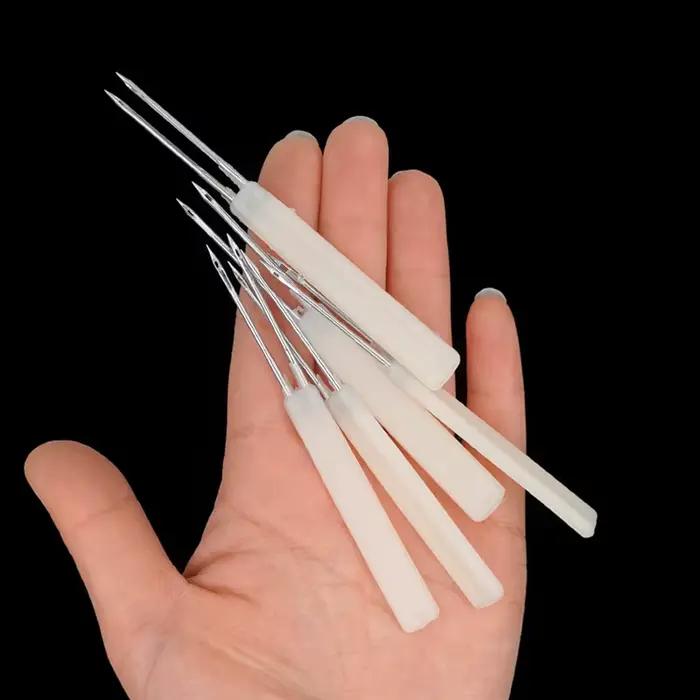 Aiguille d'acné pour poulet, 60 pièces, à Double épine, en acier inoxydable, accessoires pour l'élevage de volaille, poulet, canard