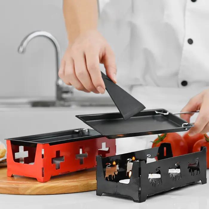 Ensemble de gril à Raclette antiadhésif