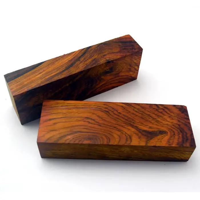 Planche de bois Cocobolo, 2 tailles, 120x40x25mm, 120x40x8mm, palissandre siamoise, Dalbergia, plaque de Retusa pour outils de couteaux, poignée, matériel de fabrication