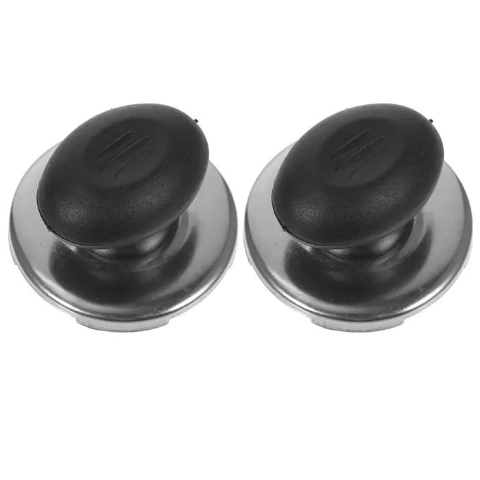 Bouton de couvercle de casserole de sifflet pour la cuisine, 2 pièces, avec poignées de couvercle de bouilloire, remplacement Durable et pratique du couvercle de flûte de théière