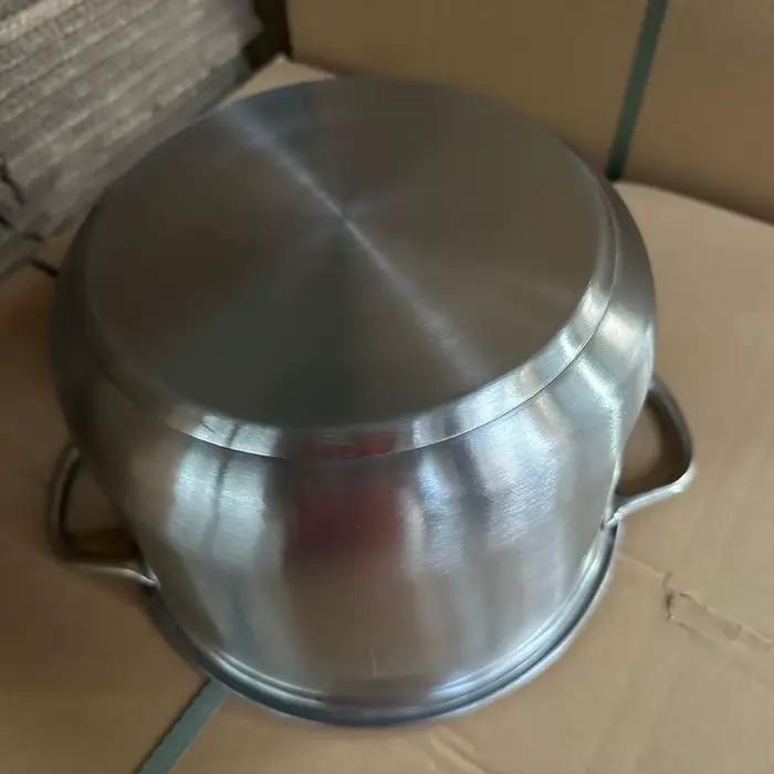 Marmite à soupe populaire en acier inoxydable