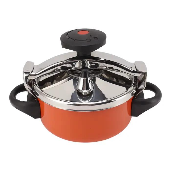 Mini Autocuiseur Astronomique en Acier Inoxydable pour Cuisinière à Gaz, Accessoire de Cuisine à Induction, 2 l