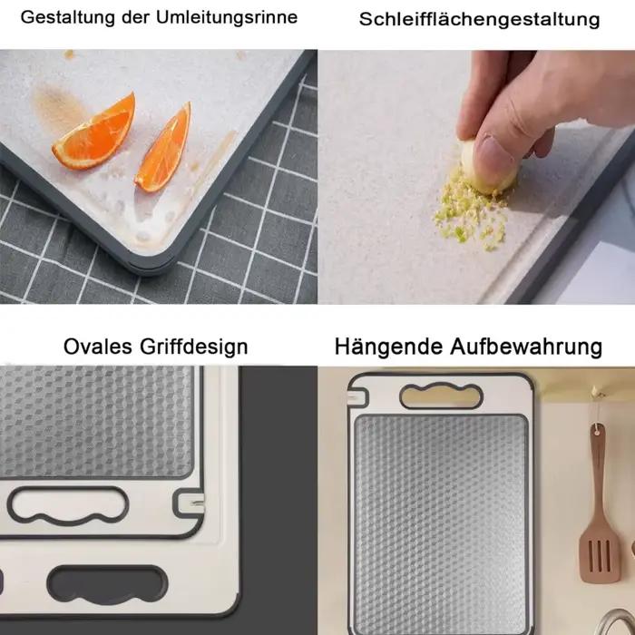 Planche à découper en acier inoxydable pour cuisine