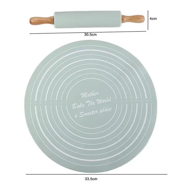 Rouleau à pâtisserie en Silicone