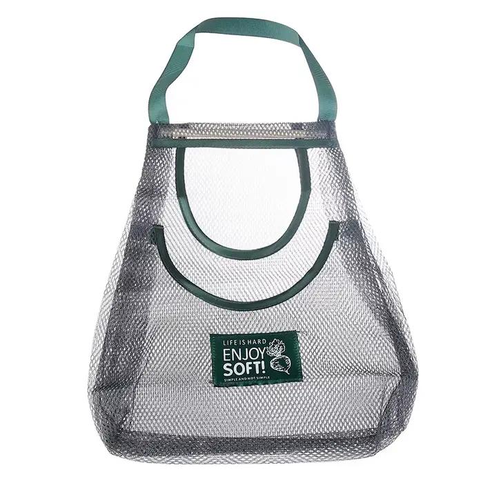Sacs de rangement réutilisables pour la cuisine, filet de stockage de fruits et légumes ventilé et moderne à offrir pour la maison occasions spéciales