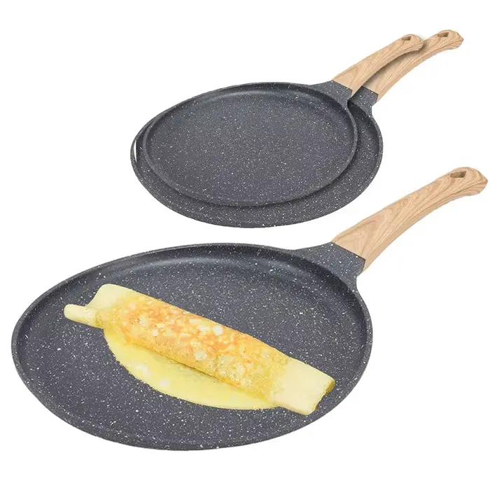 Poêle à crêpes en céramique antiadhésive 20/24/28 cm