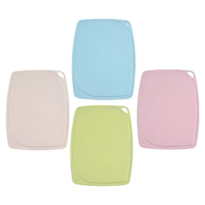 Planche à découper pratique pour enfants et adultes blocs de hachage rectangle plastique respectueux de l'environnement occasions spéciales et quotidiennes