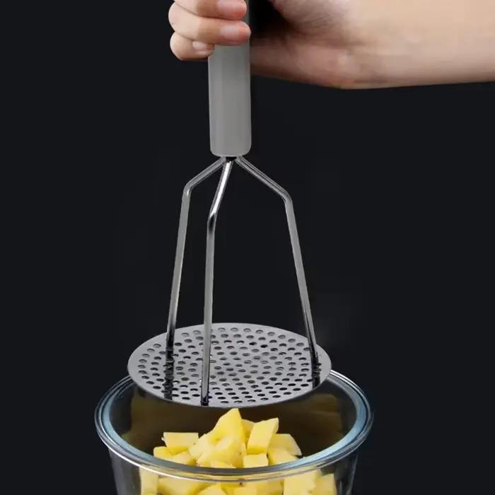 Presse-purée à pommes de terre en acier inoxydable