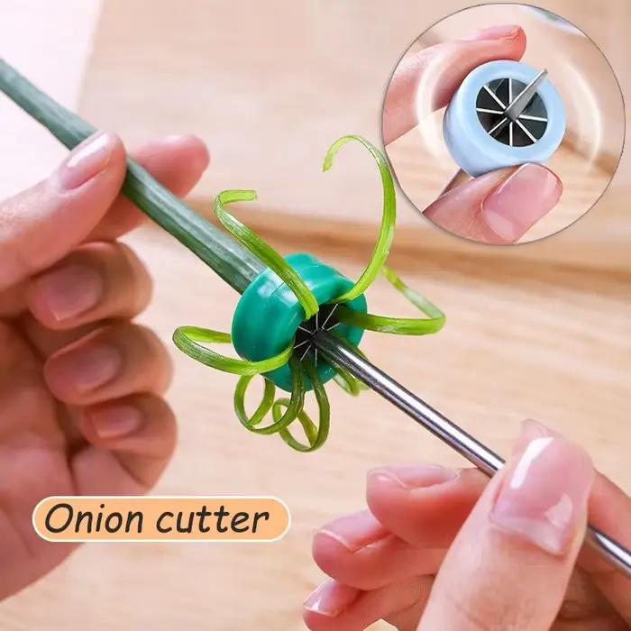 Coupe-oignon en fleur de prunier en acier inoxydable