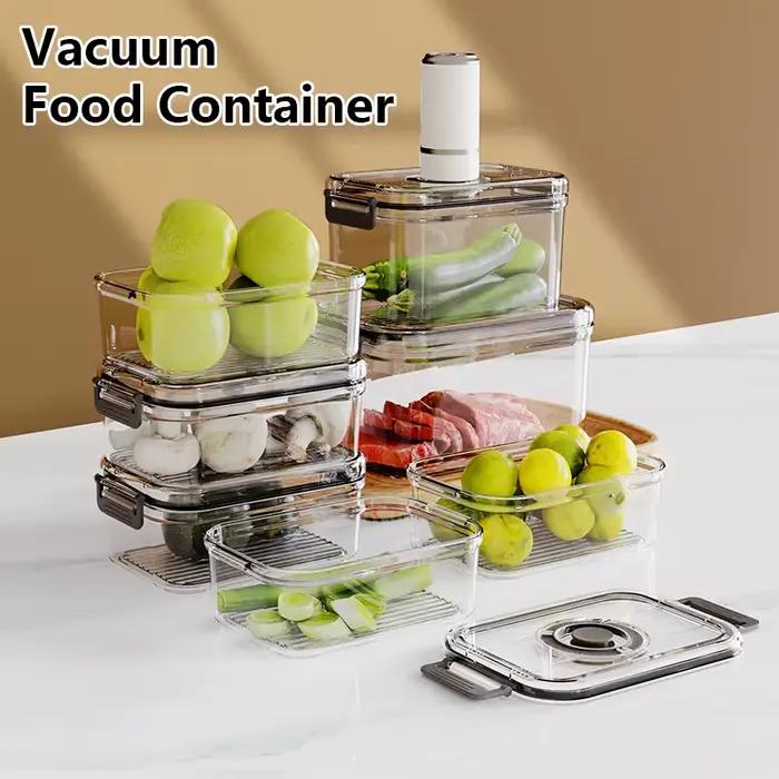 Boîte de stockage des aliments sous vide