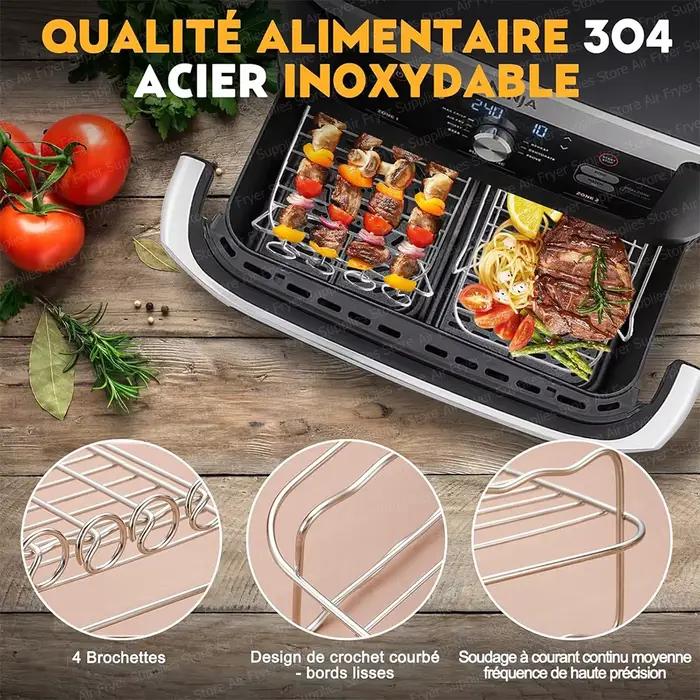 Accessoires de friteuse à Air pour Ninja Foodi Flex 10