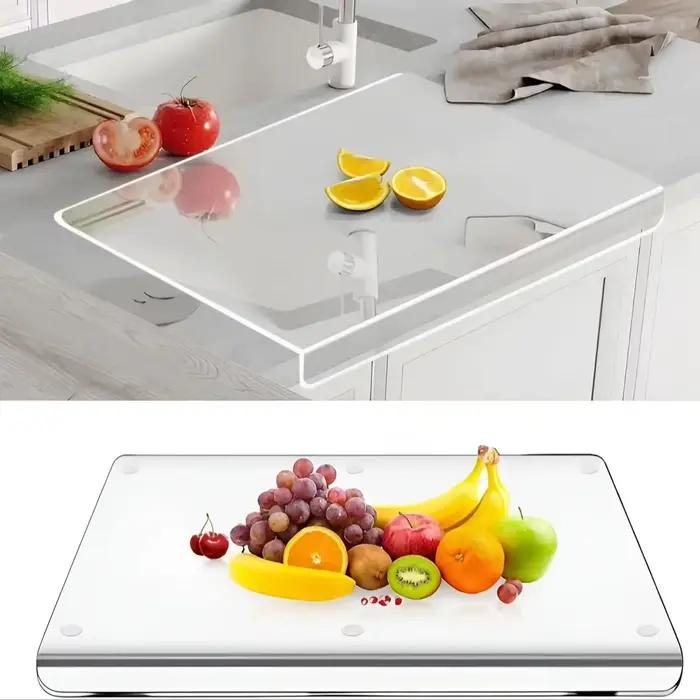 Planches à découper en acrylique pour comptoir de cuisine