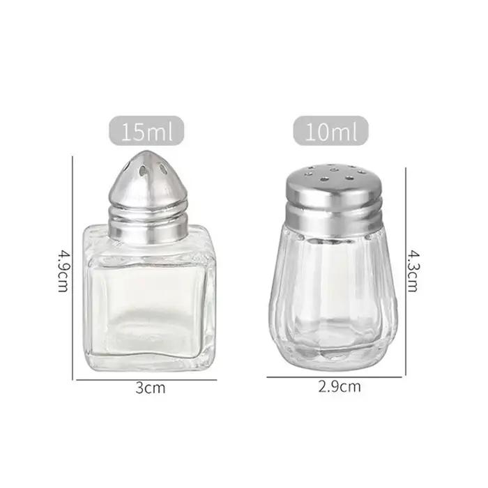 Mini bouteille d'assaisonnement en plastique pour stockage d'épices et poivres, bouteille de condiments portable pour barbecues et fêtes en plein air, cadeau de pendaison de crémaillère élégant pour occasions spéciales