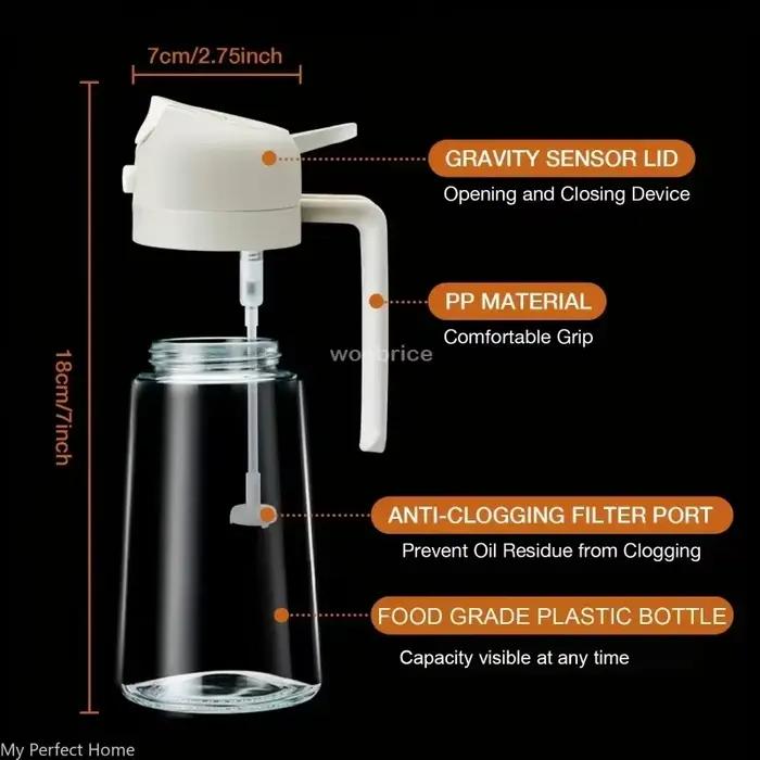 Bouteille de pulvérisation pour huiles de cuisine