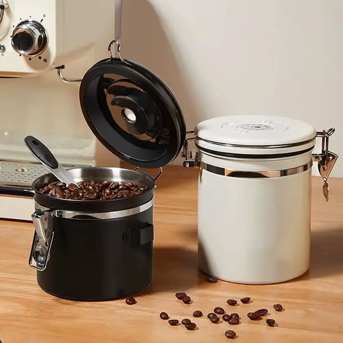 Pichet scellé sous vide pour grains de café de cuisine