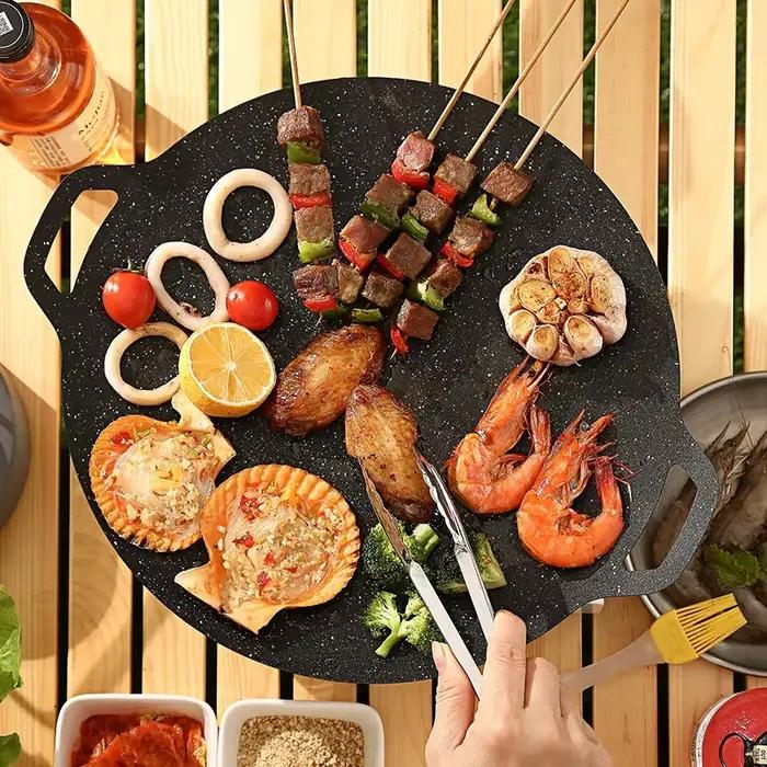 Plaque de cuisson coréenne pour barbecue
