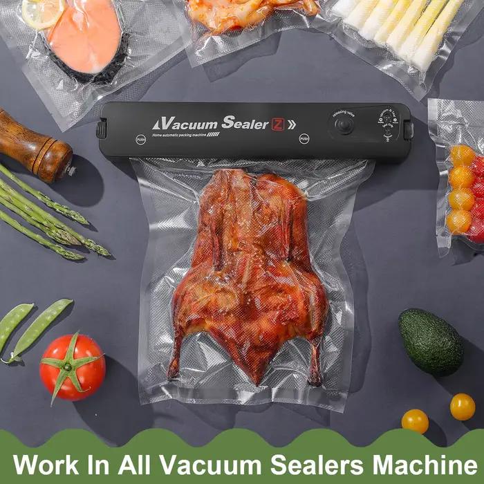 Sacs sous vide pour la cuisine compatibles avec les machines à sous vide pour la conservation alimentaire et la préservation de la fraîcheur