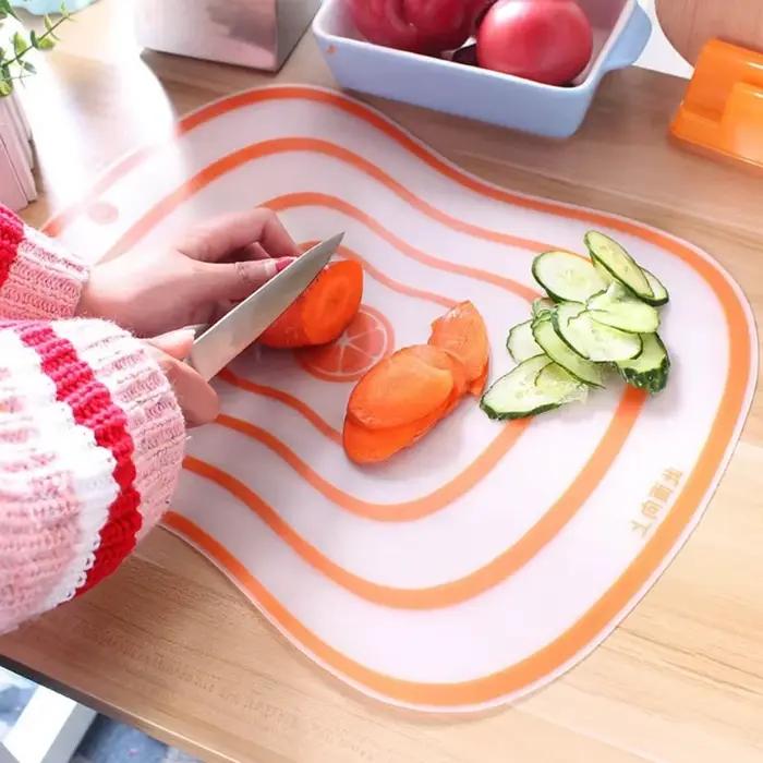 Planche à découper Flexible et transparente de cuisine PP Classification
