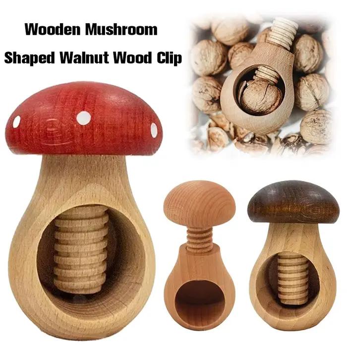 Casse-noisette en forme de champignon