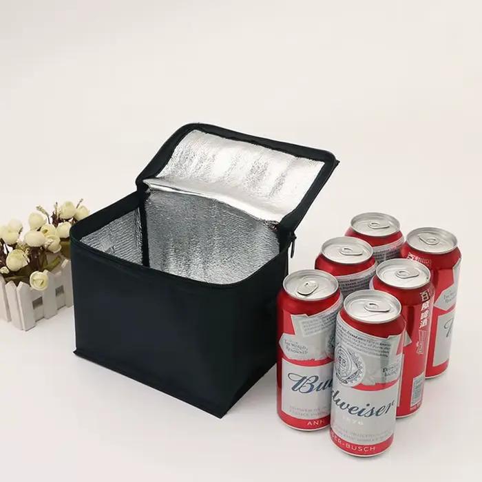 Sac isotherme pour livraison de repas, sac à glace, sac de pique-nique, sac bento portable, sac réfrigéré, sac de conservation des boissons