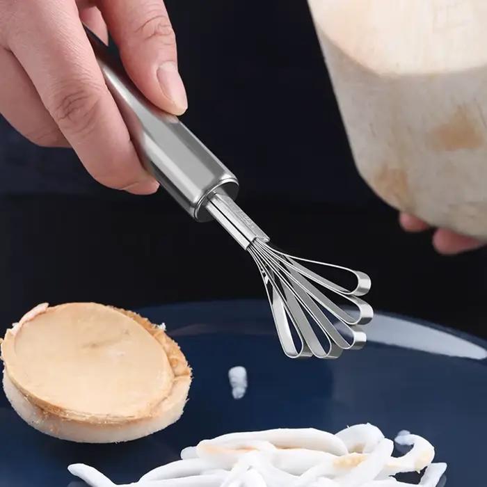 Râpe à noix de coco en acier inoxydable