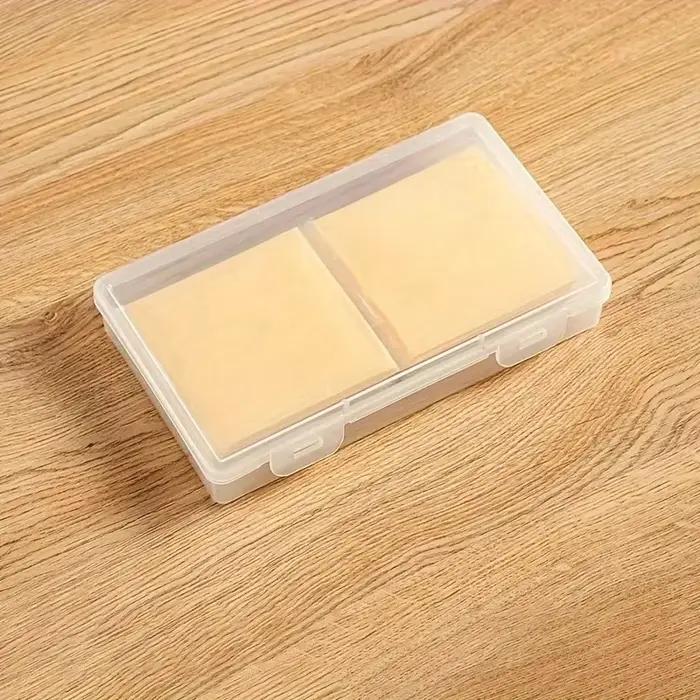 Boîtes de scellage alimentaires portables de boîte de stockage de tranche de fromage pour le beurre