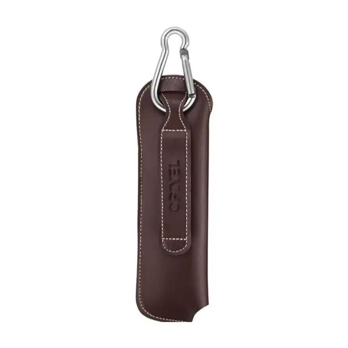 Étui de poche en caoutchouc avec boucle de ceinture pour couteau, outil multifonctionnel et lampe de poche pour camping et randonnée