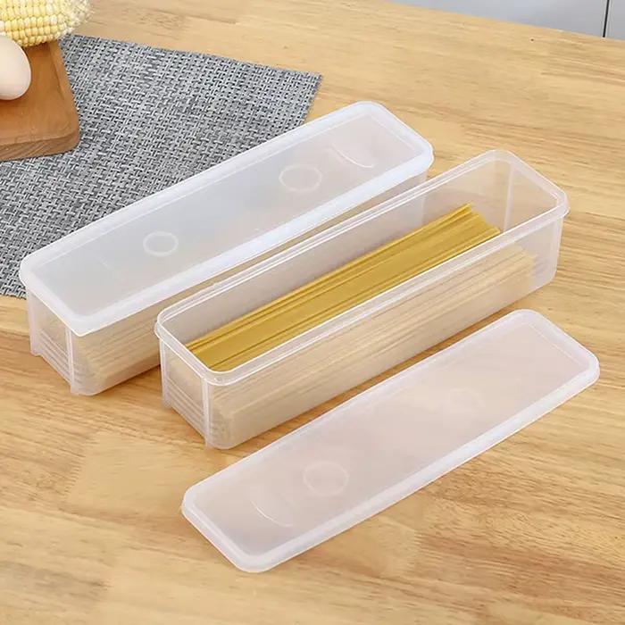 Boîte de stockage de nourriture TPXCKz en plastique PP gris clair pour la conservation de la fraîcheur et l'organisation de la cuisine