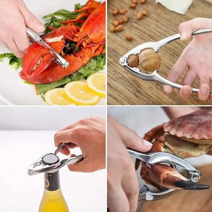 Ensemble d'outils pour fruits de mer, fourchettes à craquelin à homard, fourchettes à noix, coquille, griffe, décortiqueur de homard, craquelin de jambe de crabe, outils de cuisine, 1/3 pièces