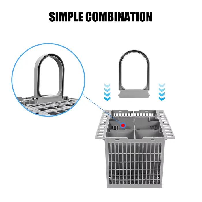 Panier de lave-vaisselle pliable