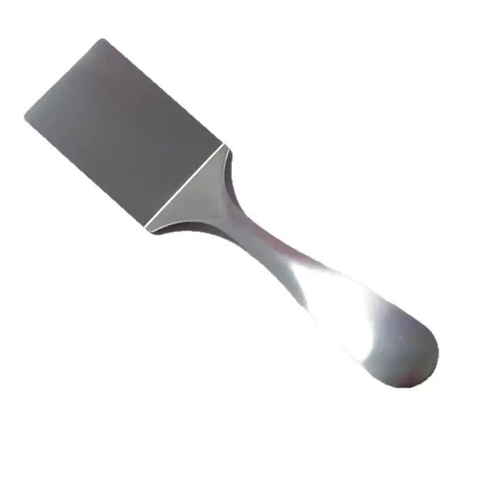 Spatule de cuisine en acier inoxydable pour restaurant et usage domestique