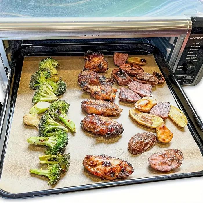 1 rouleau de papier parchemin pour la cuisson du papier de cuisson au parchemin avec rouleau de coupe dentelé pour la cuisson du pain à la vapeur de friteuse à Air