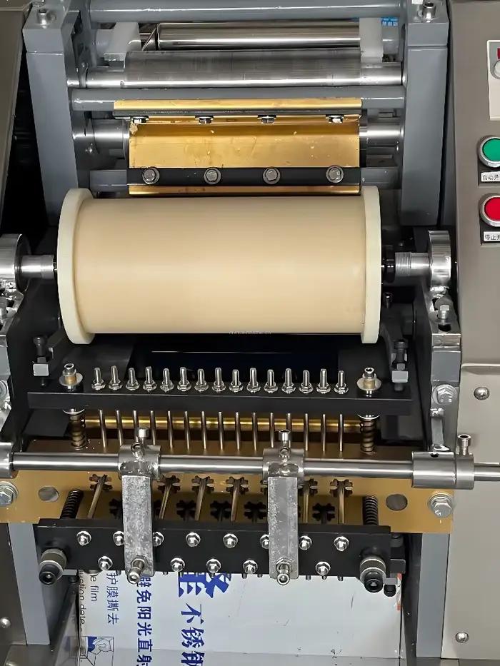 Machine à pâtes farfalle compacte personnalisée, capacité 40 kg/h, machine à former des nouilles papillon pour les petites entreprises de cuisine