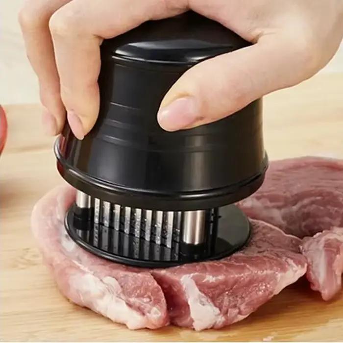 Attendrisseur de viande couteau en acier inoxydable Steak de boeuf 56 lames aiguille outils de cuisine professionnels WF