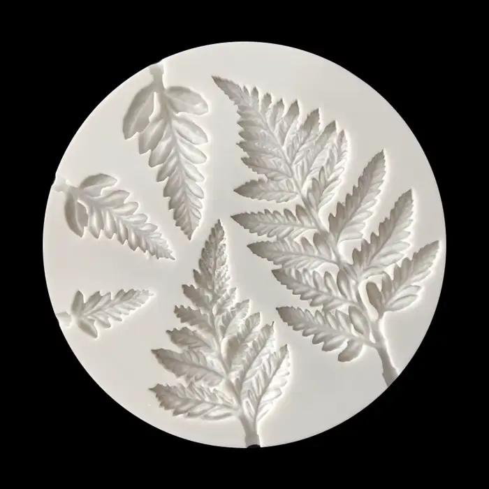 Aomily Mimosa fleur feuille Fondant gâteau Silicone belle