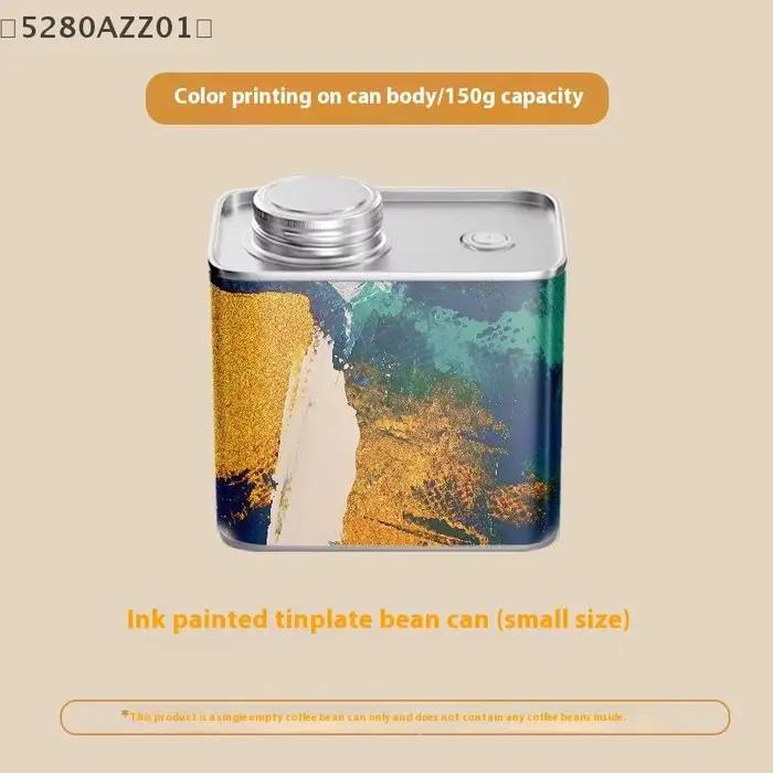 Boîte de conserve scellée de grain de café de qualité alimentaire pour le stockage d'emballage de boîte de fer blanc de respiration fraîche de Camping en plein air