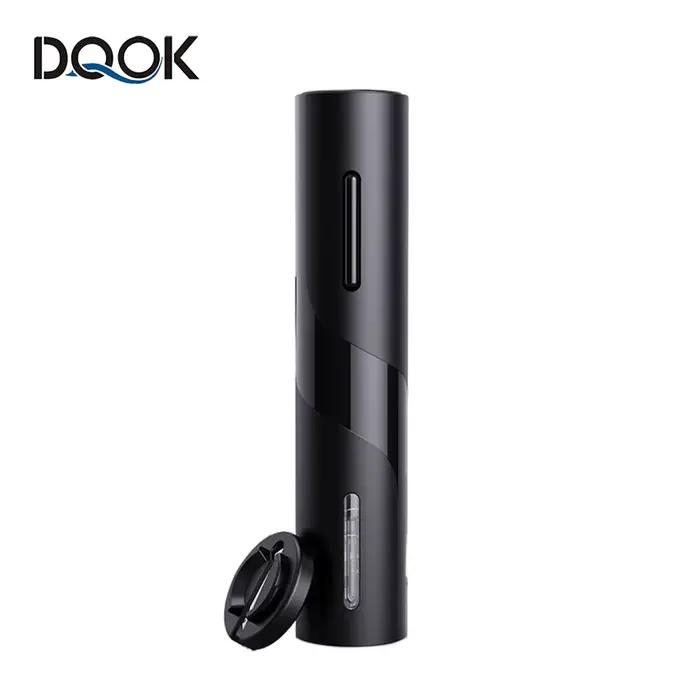 Ouverture facile et élégante pour vin rouge et autres boissons - Tire-bouchon respectueux de l'environnement pour cuisine et bar - Accessoire de cuisine ABS noir polyvalent