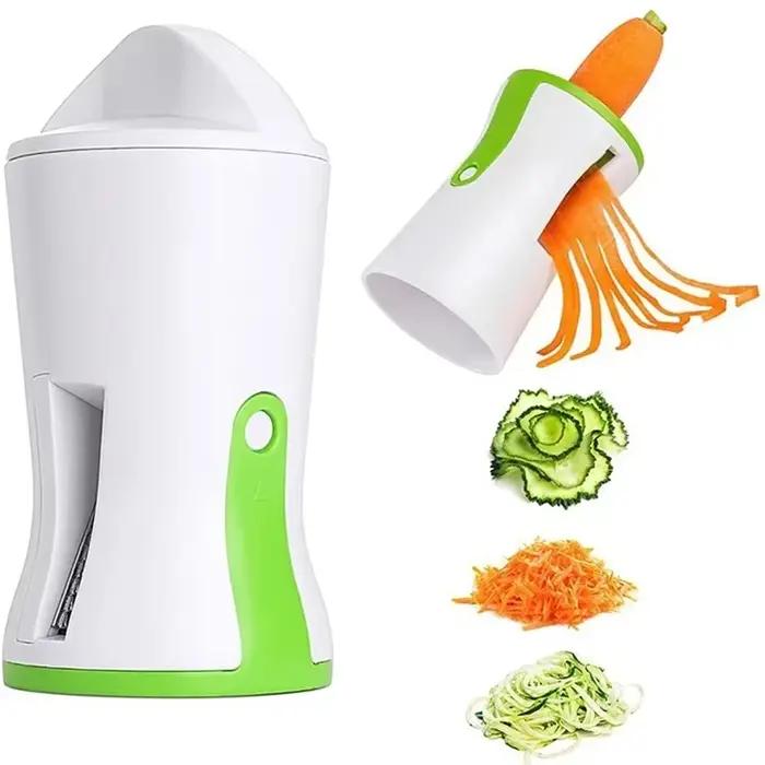 Coupe-légumes robuste, spiraliseur, trancheur de légumes, Zucchini Spaghetti, utilisation multifonctionnelle, accessoires de cuisine, 1 pièce
