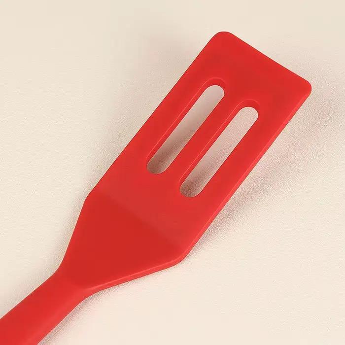 Spatule à biscuits à Brownie en Silicone petite spatule plate à fente spatule à Steak à œufs cuisson de gâteaux utilisation quotidienne facile à nettoyer pour tous les amoureux de la cuisine
