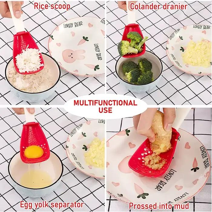 Cuillère de cuisine multifonctionnelle