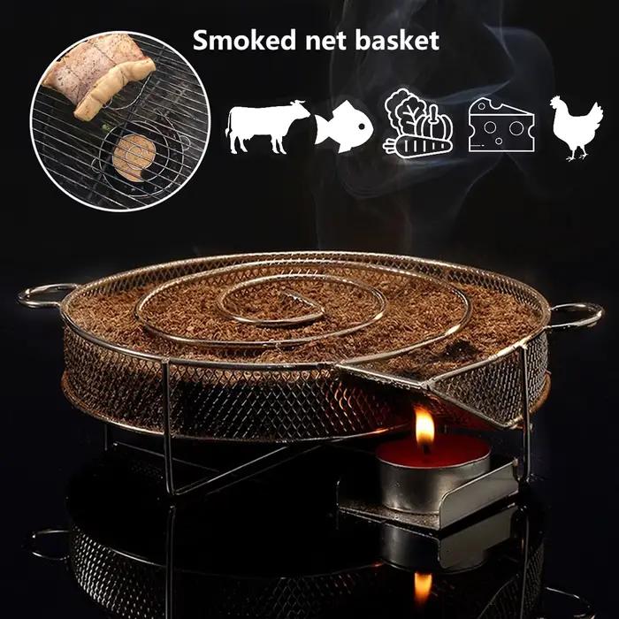 Générateur de fumée froide en acier inoxydable pour fumer de la viande, du poisson, des légumes, barbecues, grillades et fumoirs occasionnels