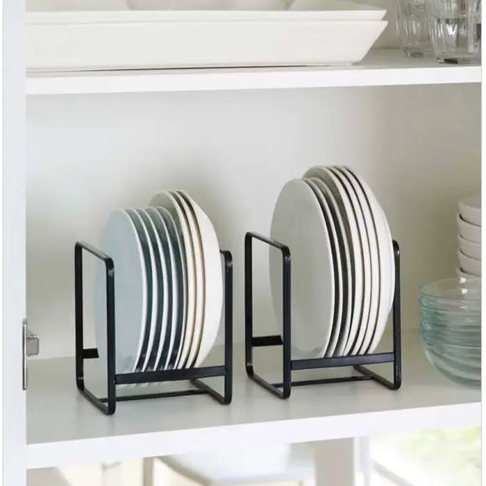 Support vertical en acier inoxydable pour rangement de vaisselle et organisation de cuisine, bureau ou chambre multifonctionnel