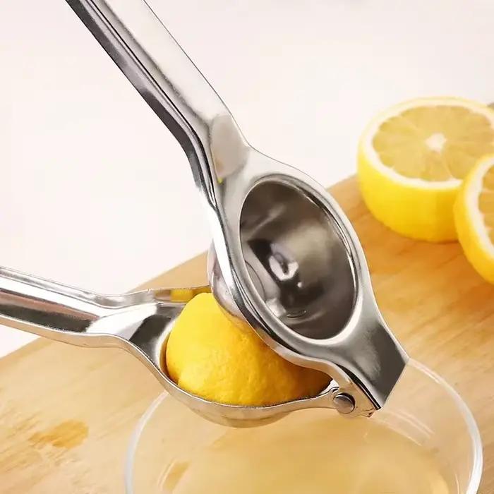 WXCOO presse-citron manuel en acier inoxydable presse-agrumes presse-citron manuel presse-fruits presse-citron accessoires de cuisine