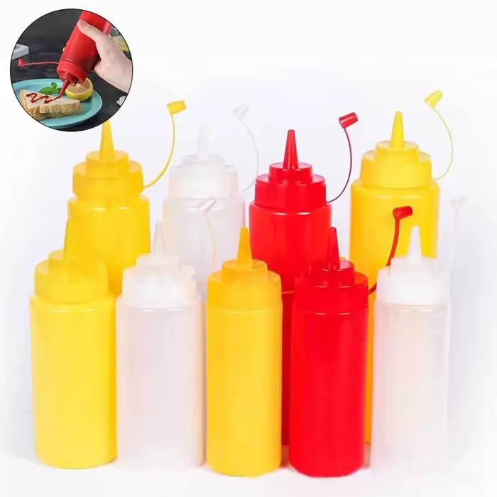 Bouteille de condiments à presser HI pour ketchup