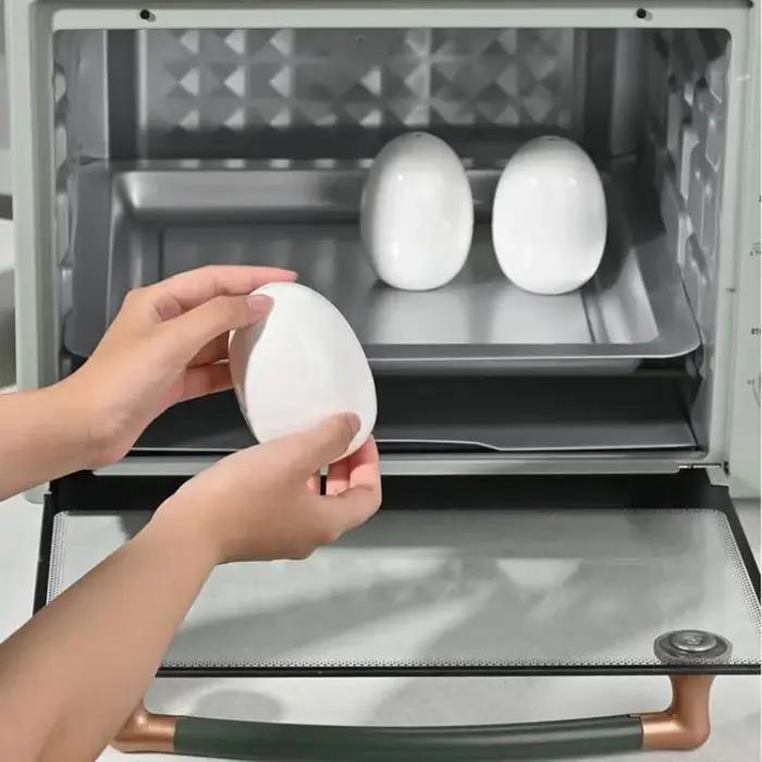 Cuiseur à vapeur pour œufs au micro-ondes