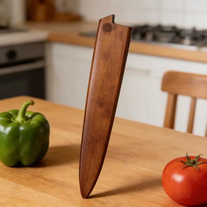 Gaine de couteau en bois