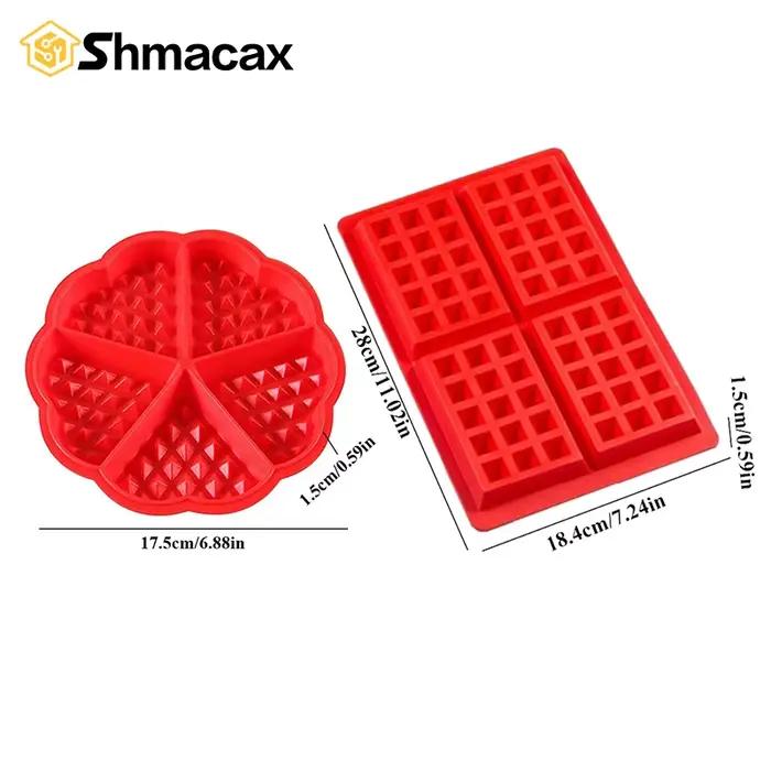 Moule à gaufres en Silicone