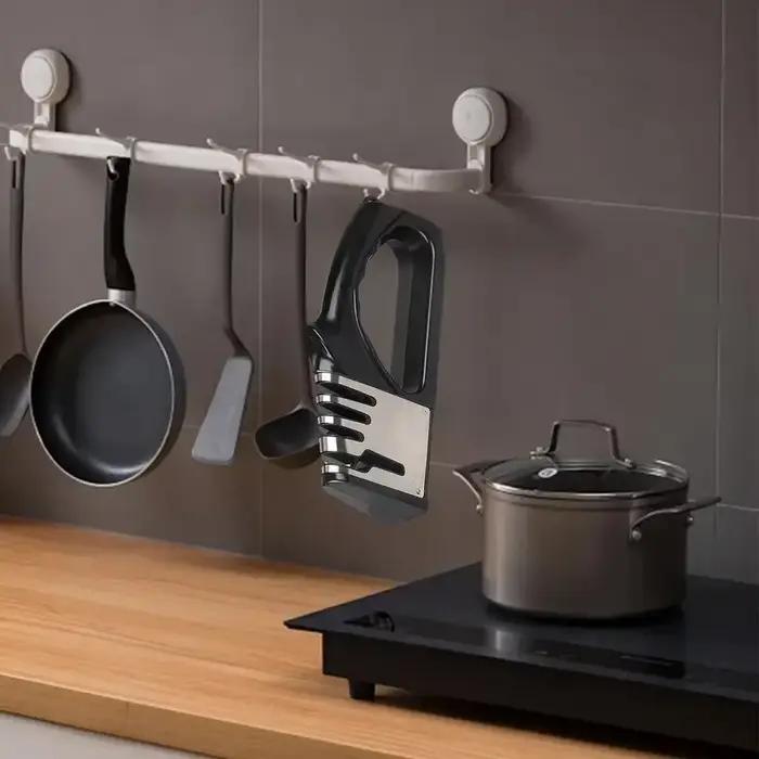 Aiguiseur de couteaux multifonctionnel portable avec base antidérapante pour couteaux et ciseaux, ustensiles de cuisine pour la maison et les événements familiaux